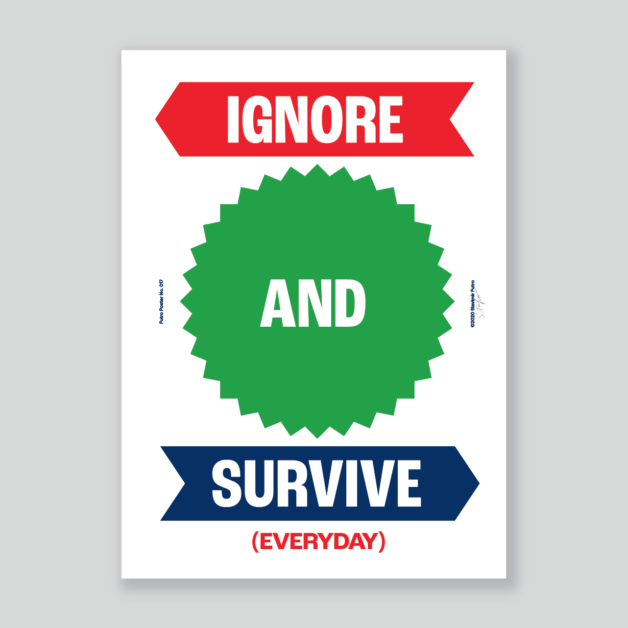 ignore-poster-bez-rama Ignore Poster Bez Rama